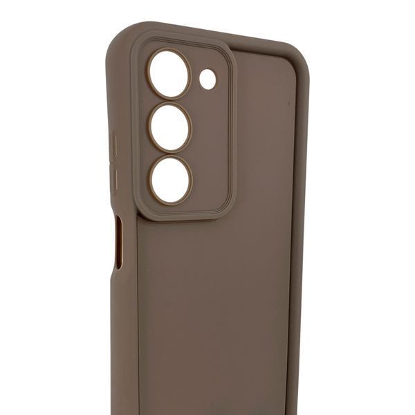 Чехол силиконовый Soft Touch для Realme C75 коричневый (Полная защита камеры) 0054183 фото
