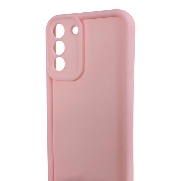 Чехол силиконовый Soft Touch для Samsung Galaxy S22 Plus розовый (Полная защита камеры) 0054077 фото