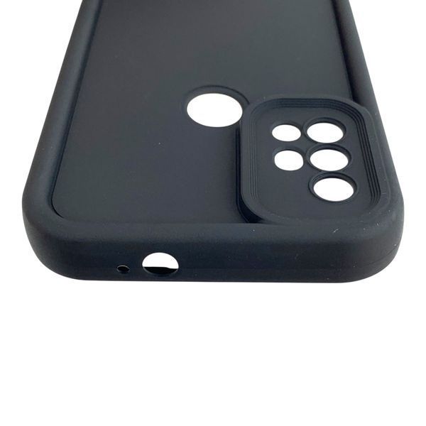 Чехол силиконовый Soft Touch для Motorola G30 черный (Полная защита камеры) 0054364 фото