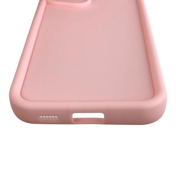 Чехол силиконовый Soft Touch для Samsung Galaxy S22 Plus розовый (Полная защита камеры) 0054077 фото