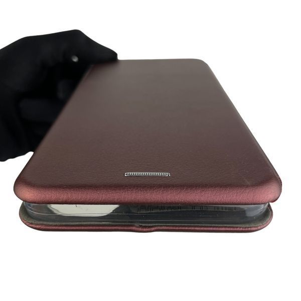 Чохол-книжка для TECNO Spark 9 Pro KH7n з підставкою на техно спарк 9 про бордова 0001653 фото