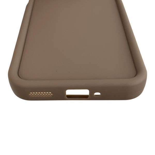 Чехол силиконовый Soft Touch для Realme C75 коричневый (Полная защита камеры) 0054183 фото