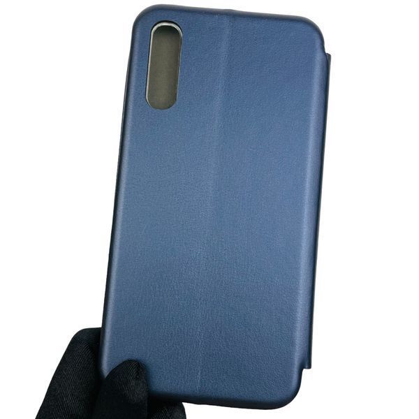 Чохол-книжка для Samsung Galaxy A30s SM-A307F з підставкою на самсунг а30с темно-синя 0001919 фото
