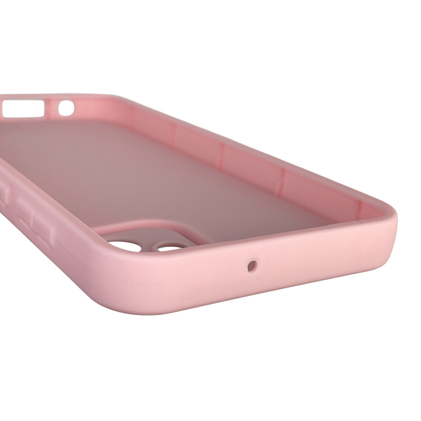 Чохол силіконовий Soft Touch з 3D принтом для Samsung Galaxy A05 (SM-A055) рожевий (Повний захист камери) 0041856 фото