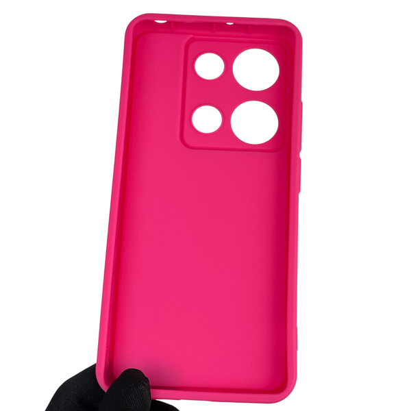 Чохол силіконовий Soft Touch для Xiaomi Redmi Note 14S малиновий (Повний захист камери) 0040044 фото