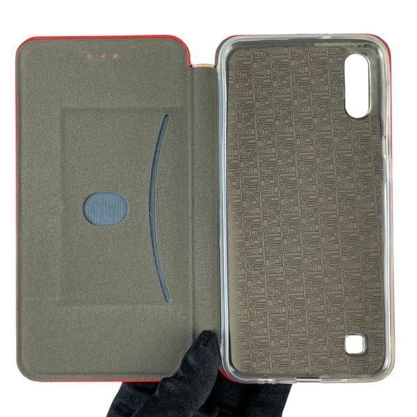 Чохол-книжка для Samsung Galaxy M10 (SM-M105F) з підставкою на самсунг м10 червона 0012107 фото