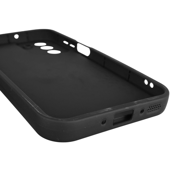 Чохол силіконовий Soft Touch з 3D принтом для Samsung Galaxy A26 (SM-A266) чорний (Повний захист камери) 0041972 фото