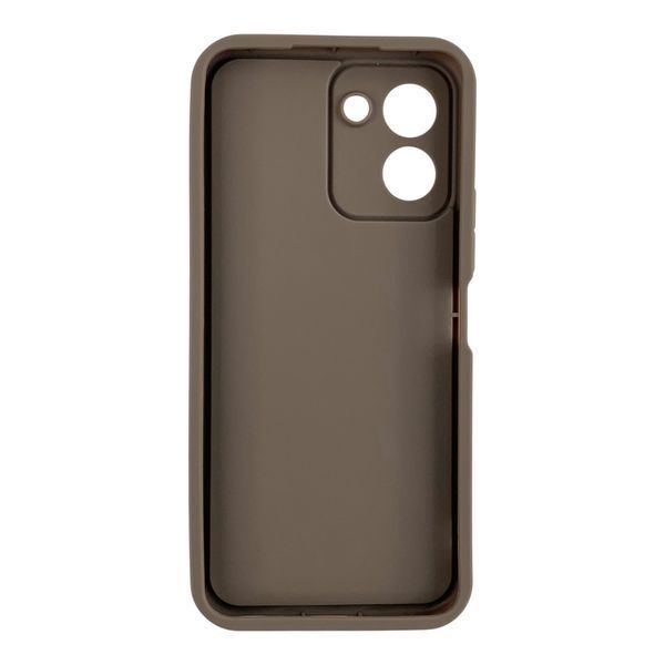 Чехол силиконовый Soft Touch с 3D принтом Бантики для Tecno Spark Go 3 коричневый (Полная защита камеры) 0057846 фото