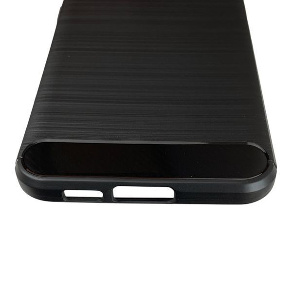 Чохол для телефона Samsung Galaxy S23 FE (SM-S711) карбоновий протиударний з високими бортами чорний 0052228 фото