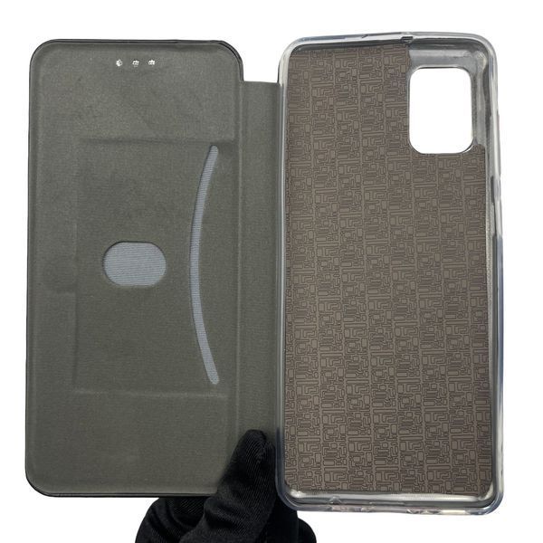Чехол-книжка для Samsung Galaxy A31 SM-A315F с подставкой на самсунг а31 чёрная 0002139 фото