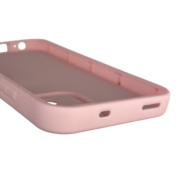 Чехол силиконовый Soft Touch с 3D принтом женским для Xiaomi Redmi Note 10s розовый (Полная защита камеры) 0043034 фото