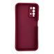 Чехол силиконовый Soft Touch для Xiaomi Poco M3 бордовый (Полная защита камеры) 0053882 фото 2