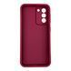 Чохол силіконовий Soft Touch для Samsung Galaxy S21 бордовий (Повний захист камери) 0054032 фото 2