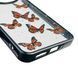 Чехол для Xiaomi Poco C75 с блёстками с бабочками на сяоми поко с75 черный 0037904 фото 5