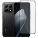 Защитное стекло для телефона Xiaomi 15T Pro противоударное на весь экран прозрачное с черной рамкой 0053833 фото 1