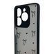 Чохол для телефона TECNO Spark Go 2024 (BG6) с 3D принтом бантики з серцями із захистом камери чорний 0059377 фото 4