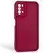 Чехол силиконовый Soft Touch для Xiaomi Poco M3 бордовый (Полная защита камеры) 0053882 фото 1