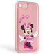 Чехол силиконовый Soft Touch с 3D принтом волшебной минни маус для Apple iPhone 7 розовый (Полная защита камеры) 0050458 фото 1