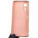Чохол для Xiaomi POCO C65 жіночий із золотою окантовкою із захистом камери на сяомі поко с65 рожевий 0012211 фото 2