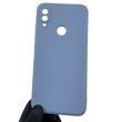 Чехол для Xiaomi Redmi Note 7 Pro с квадратными гранями с защитой камеры на сяоми редми нот 7 про голубой