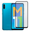 Захисне скло для телефона Samsung Galaxy M11 (SM-M115F) протиударне повноекранне на самсунг м11 чорне