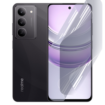 Плівка гідрогелева для Realme V60 Pro глянсова протиударна на реалмі в60 про прозора 0034015 фото