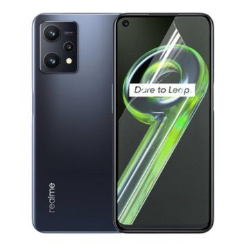 Антишпигун приватна плівка гідрогелева для Realme 9 5G на реалмі 9 5г прозора 0029455 фото