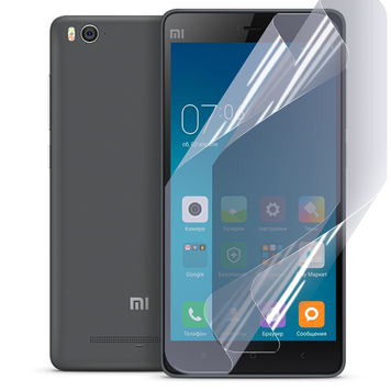 Плёнка гидрогелевая для Xiaomi Mi4c глянцевая на Сяоми ми4c прозрачная 0011712 фото