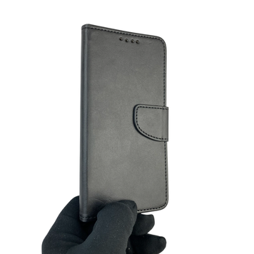 Чохол-книжка для телефона TECNO Spark Go 2024 (BG6) шкіряна з магнитною застібкою на техно спарк го 2024 чорна 0025354 фото