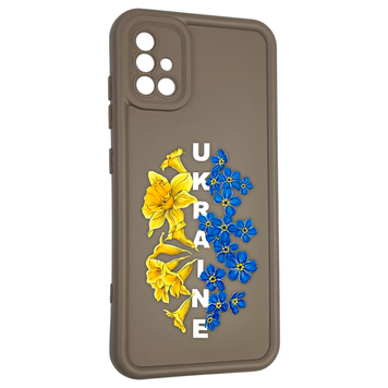 Чехол силиконовый Soft Touch с 3D принтом для Samsung Galaxy A51 (SM-A515F) коричневый (Полная защита камеры) 0042027 фото