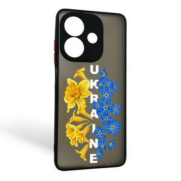 Чехол для телефона Oppo A3x с 3D принтом патриотическим с высокими бортами на оппо а3х черный 0037956 фото