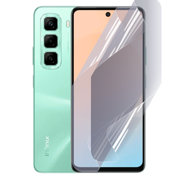 Плівка гідрогелева для Infinix Hot 50 глянцева протиударна на інфінікс Hoт 50 прозора 0035252 фото