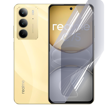 Плівка гідрогелева для Realme C75 глянсова протиударна на реалмі с75 прозора 0033965 фото