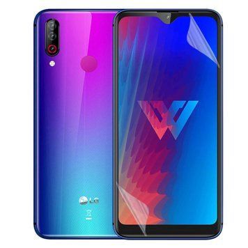 Антишпигун приватна плівка гідрогелева для LG W30 на лг в30 прозора 0030355 фото