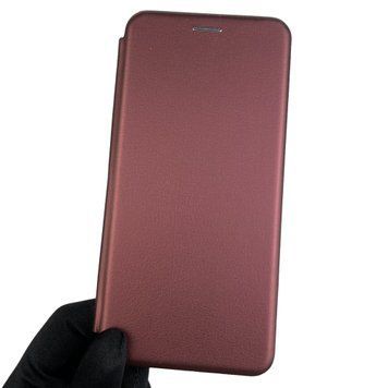 Чохол-книжка для TECNO Spark 8C KG5k з підставкою на техно спарк 8с бордова 0001650 фото