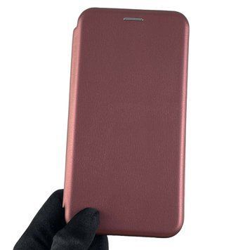 Чехол-книжка для Samsung Galaxy A7 2018 (SM-A750) с подставкой на самсунг а7 бордовая 0011861 фото