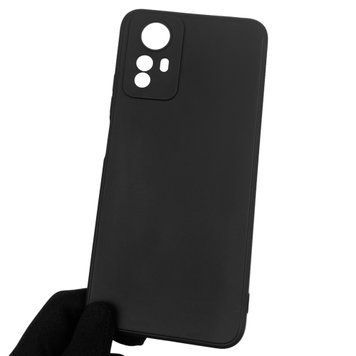 Чехол для Xiaomi Redmi Note 12S 4G с квадратными гранями с защитой камеры на сяоми редми нот 12с 4г чёрный 0001215 фото
