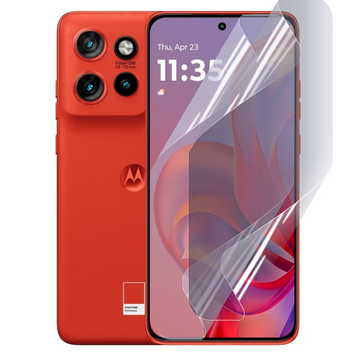 Плёнка гидрогелевая для Motorola Moto Edge 50 Neo глянцевая противоударная на моторола эдж 50 нео прозрачная 0033661 фото