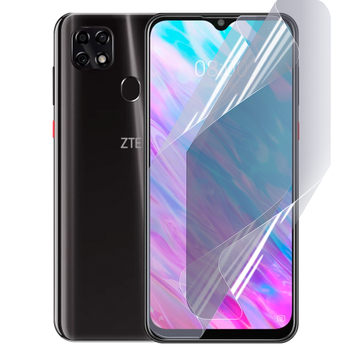 Плёнка гидрогелевая для ZTE Blade 20 глянцевая противоударная на зте блейд 20 прозрачная 0035402 фото