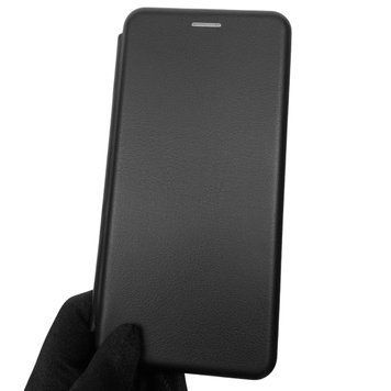Чехол-книжка для Xiaomi Redmi Note 12 4G с подставкой на сяоми редми нот 12 4г чёрная 0002047 фото