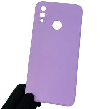 Чехол для Huawei P Smart Plus Nova 3i с квадратными гранями с защитой камеры на хуавей п смарт плюс сиреневый 0001265 фото