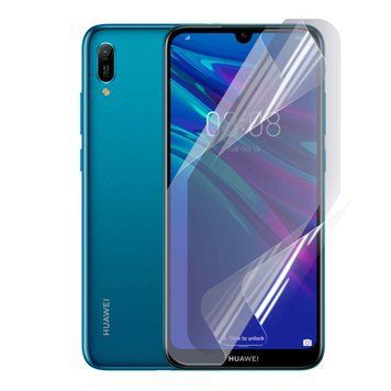 Антишпион приватная плёнка гидрогелевая для Huawei Y6 Prime 2019 на хуавей у6 прайм 2019 прозрачная 0030855 фото