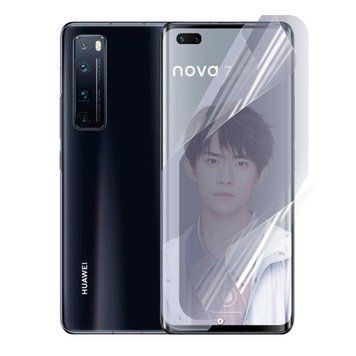 Антишпигун приватна плівка гідрогелева для Huawei Nova 7 Pro на хуавей нова 7 про прозора 0030905 фото