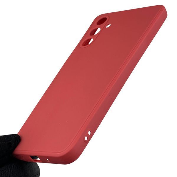 Чохол для Samsung Galaxy M54 5G (SM-M546B) з квадратними гранями із захистом камери на самсунг м54 червоний 0012642 фото