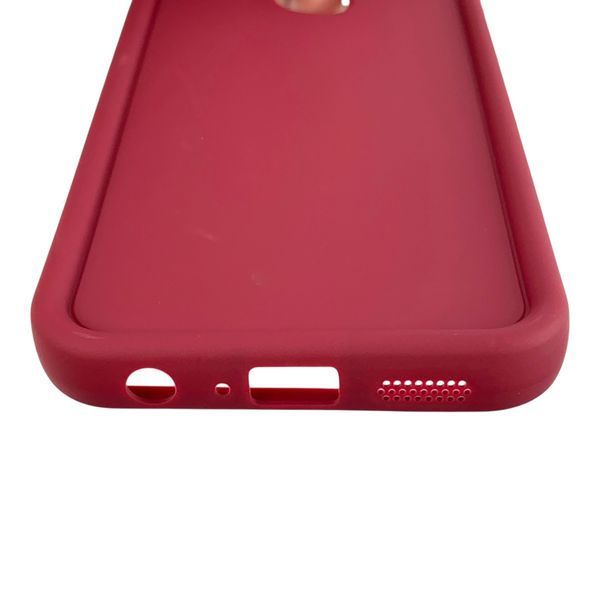 Чехол силиконовый Soft Touch для Samsung Galaxy A10s бордовый (Полная защита камеры) 0053983 фото