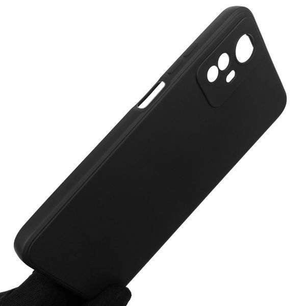 Чохол для Xiaomi Redmi Note 12S 4G із квадратними гранями із захистом камери на сяомі редмі нот 12с 4г чорний 0001215 фото