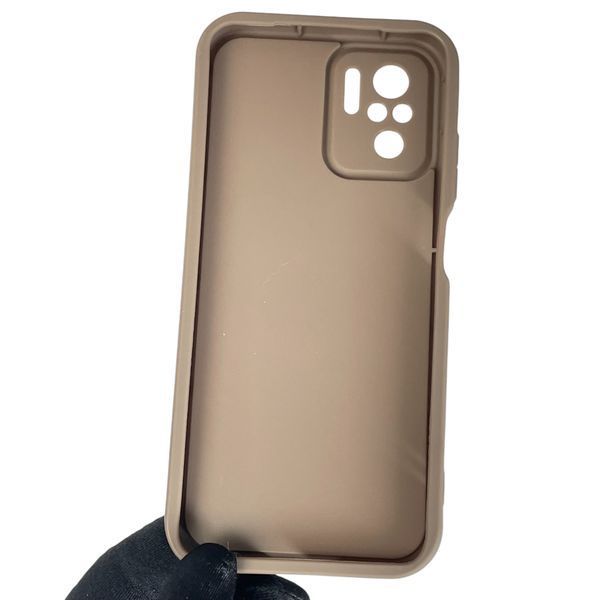 Чохол силіконовий оригінальний Soft Touch з 3D принтом мему сібу для Xiaomi Redmi Note 10 коричневий (Повний захист камери) 0047864 фото