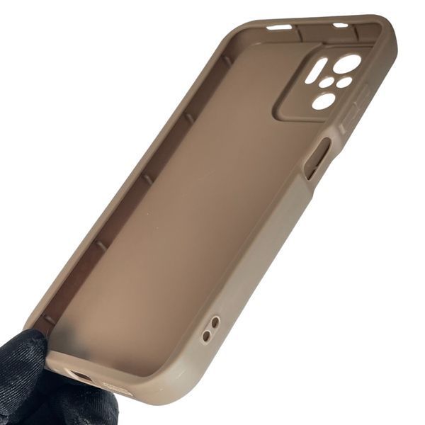 Чохол силіконовий оригінальний Soft Touch з 3D принтом мему сібу для Xiaomi Redmi Note 10 коричневий (Повний захист камери) 0047864 фото
