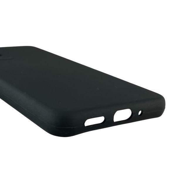 Чохол для Samsung Galaxy A33 5G (SM-A336) силіконовий з мікрофіброю нековзний на самсунг а33 5г чорний 0031925 фото