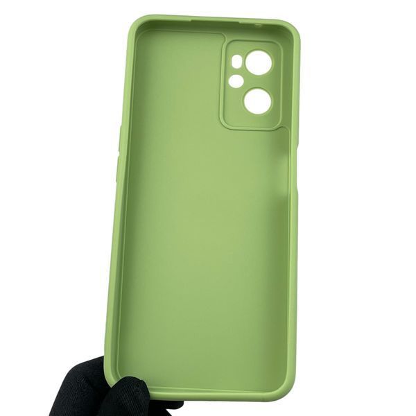Чохол для OPPO A96 4G з квадратними гранями із захистом камери на оппо а96 4г фісташковий 0012442 фото